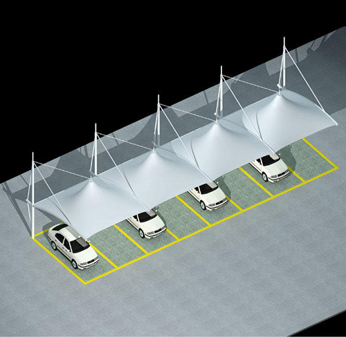 膜結(jié)構(gòu)汽車停車棚
